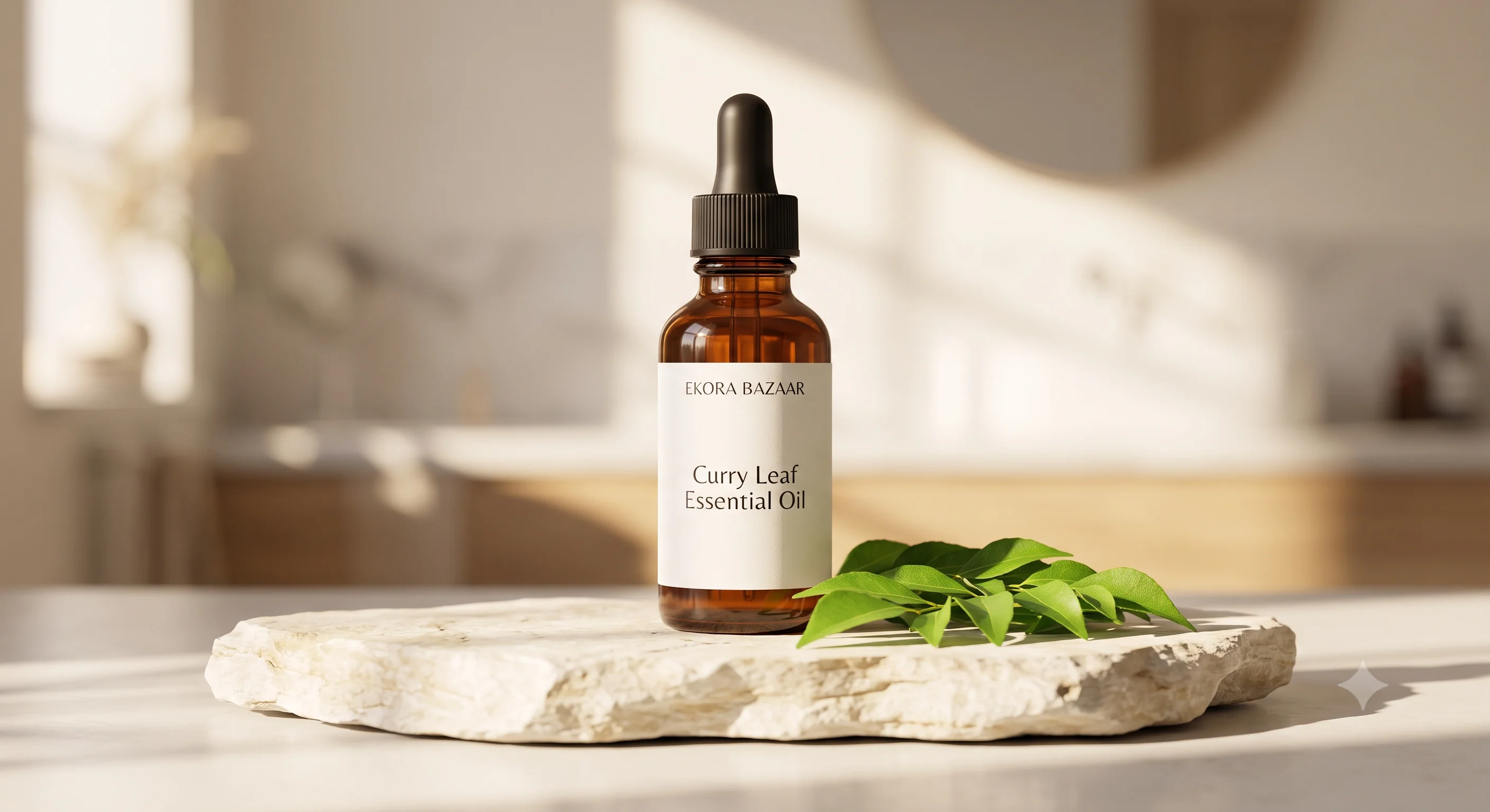 CURRY LEAF ESSENTIAL OIL 100% PURE , DISTILLED ESSENTIAL OILS